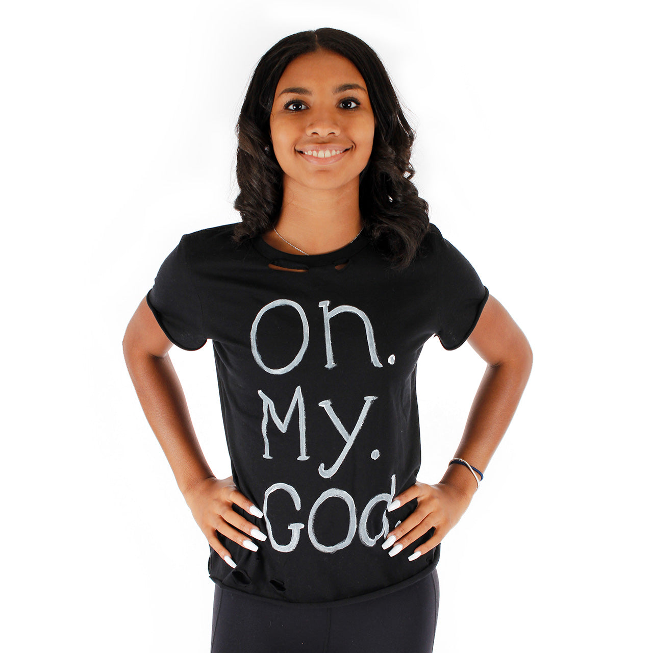 OMG Ripped Short Sleeve Tee - Denny's