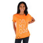 OMG Ripped Short Sleeve Tee - Denny's