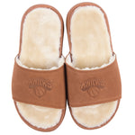 Knicks Fur Slippers - Denny's