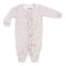 Grey & Pink Leopard Ruffle Unionsuit - Denny's