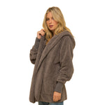 Fuzzy Open Cardigan - Denny's