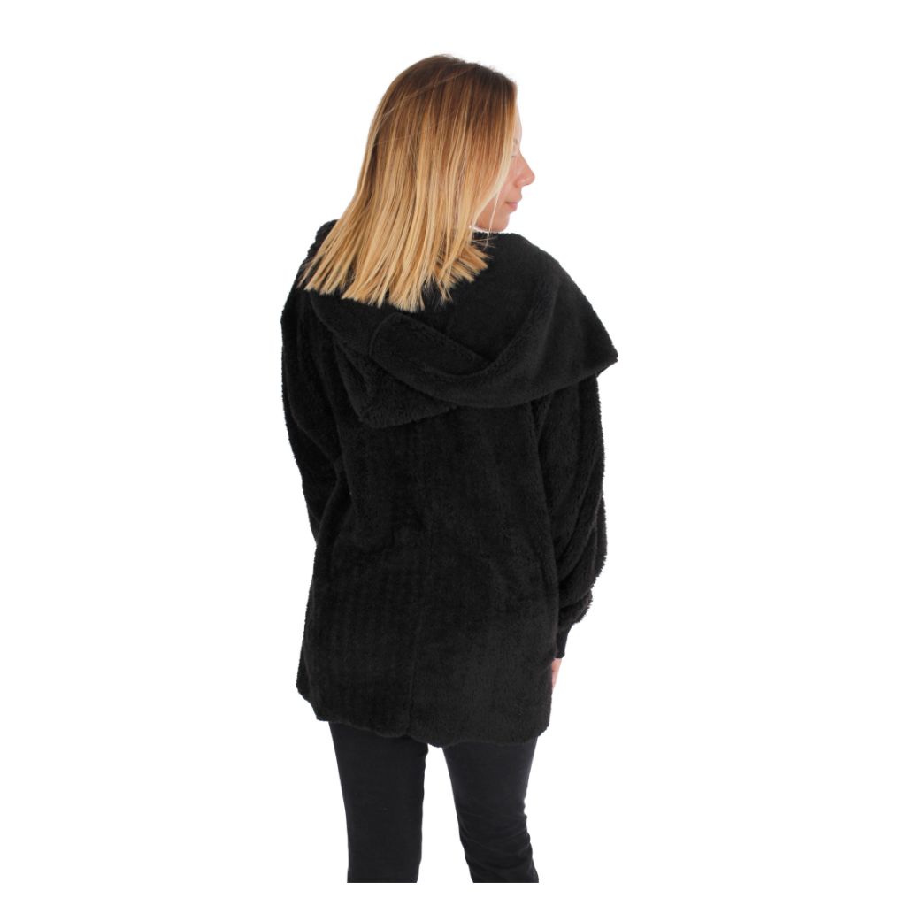 Fuzzy Open Cardigan - Denny's