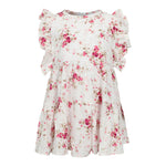 Ruffle Floral Print Dress - Denny's