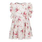 Ruffle Floral Print Dress - Denny's