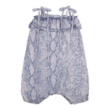 Snake Skin Ruffle Romper - Denny's