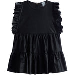 Leather Ruffle Dress - Denny's