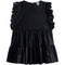 Leather Ruffle Dress - Denny's