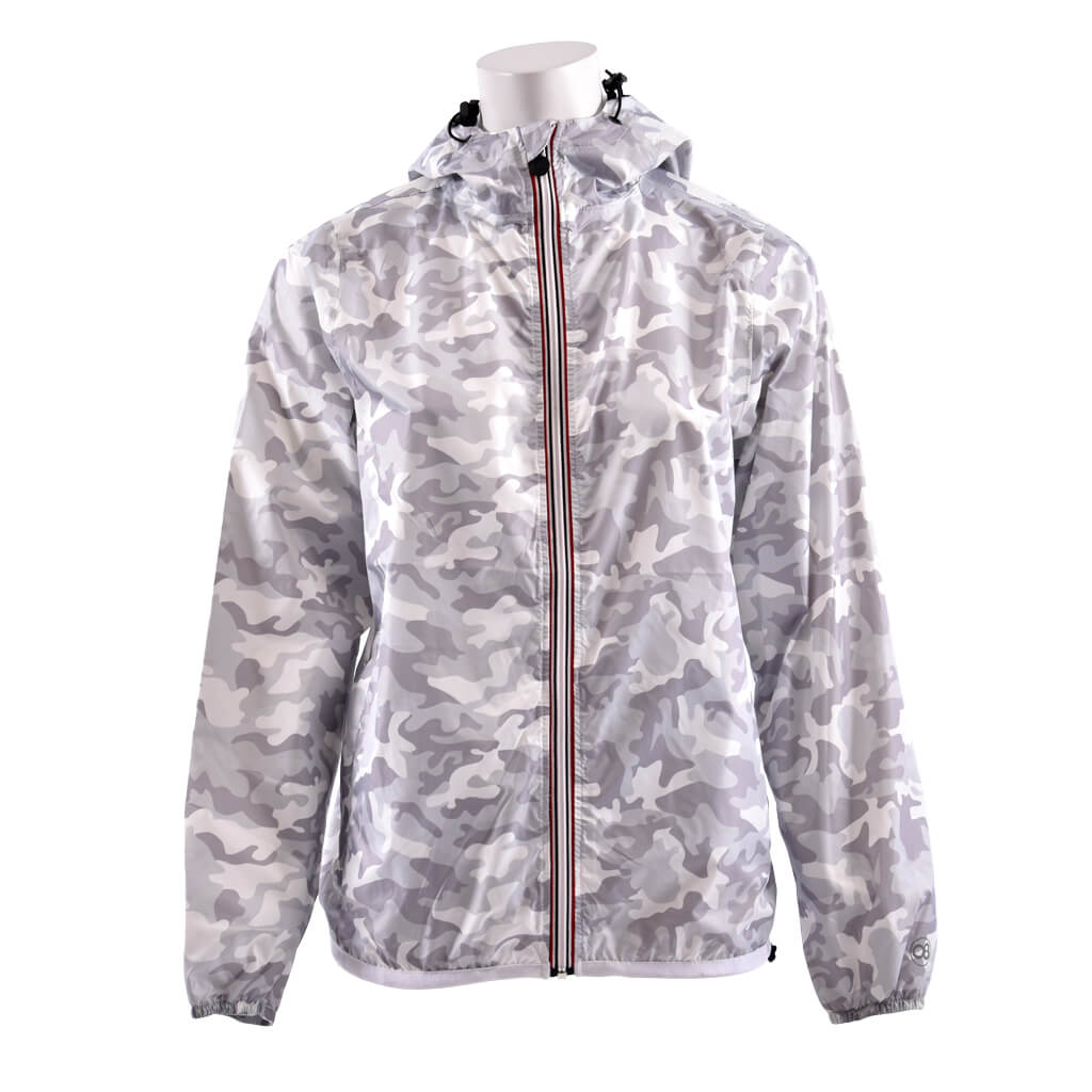Camo Nylon Zip Jacket - Denny's