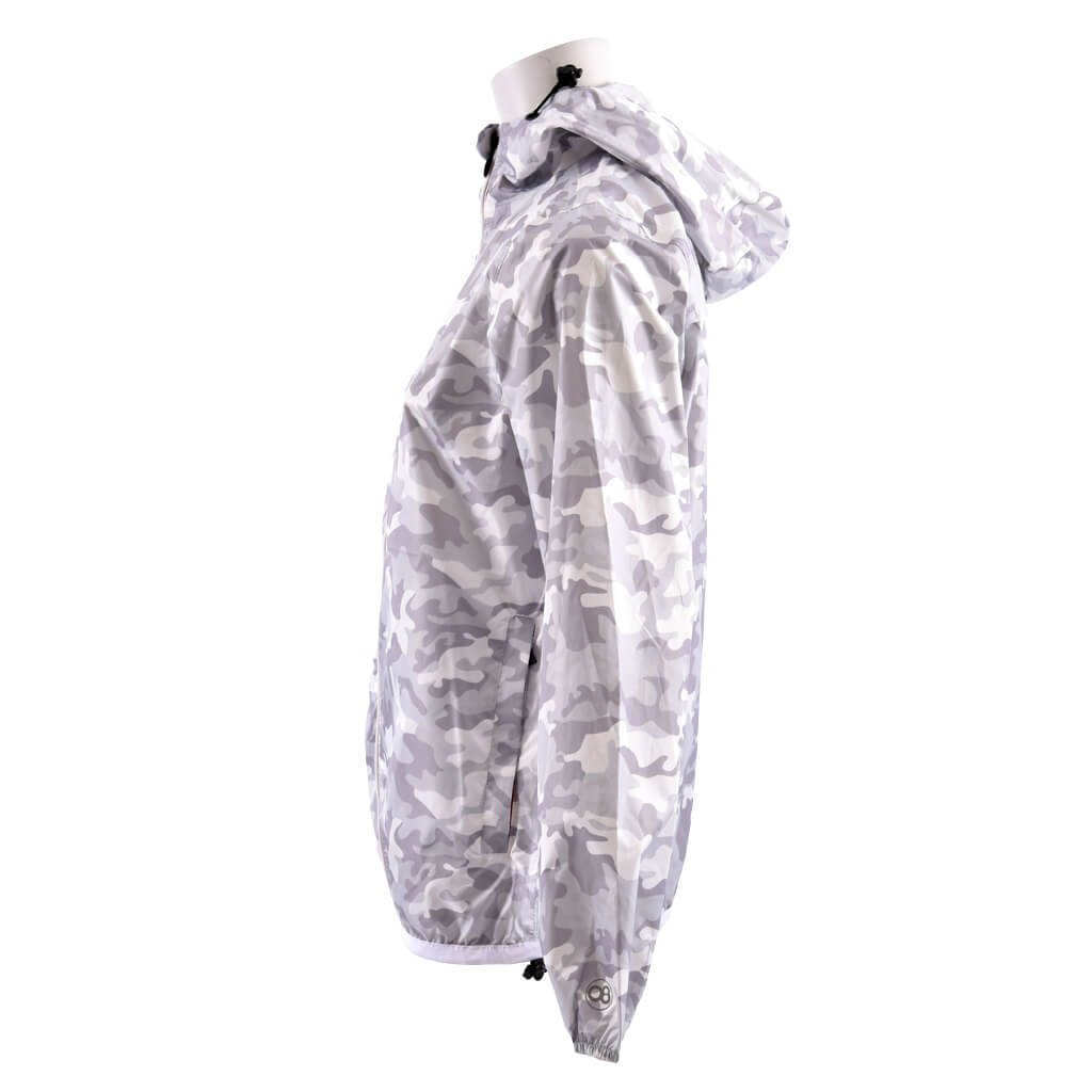 Camo Nylon Zip Jacket - Denny's