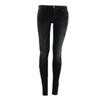 Distressed Black Skinny - Denny's