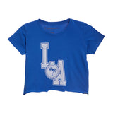 LA Circle Crop Tee - Denny's