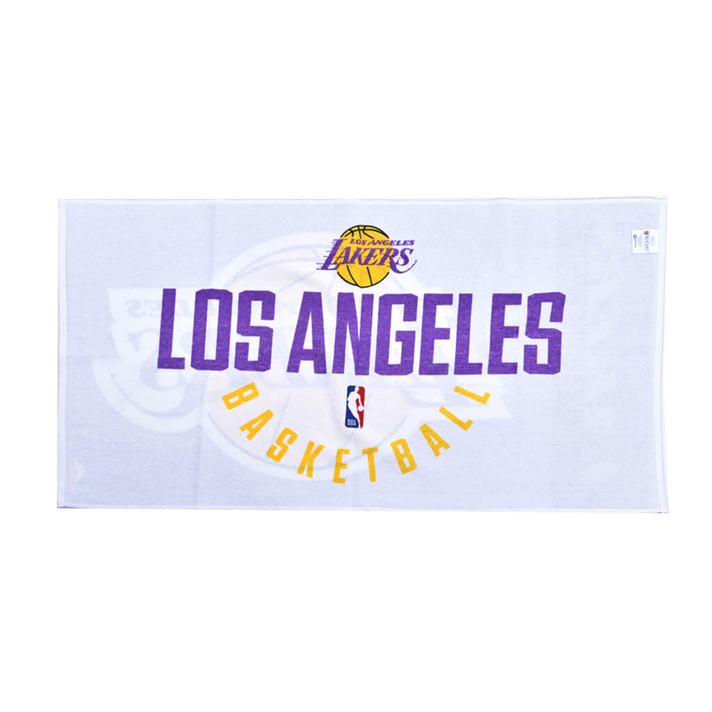 Lakers On Court Bench Towels - Denny's