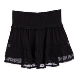 Lara Ruffle Lace Trim Skirt - Denny's