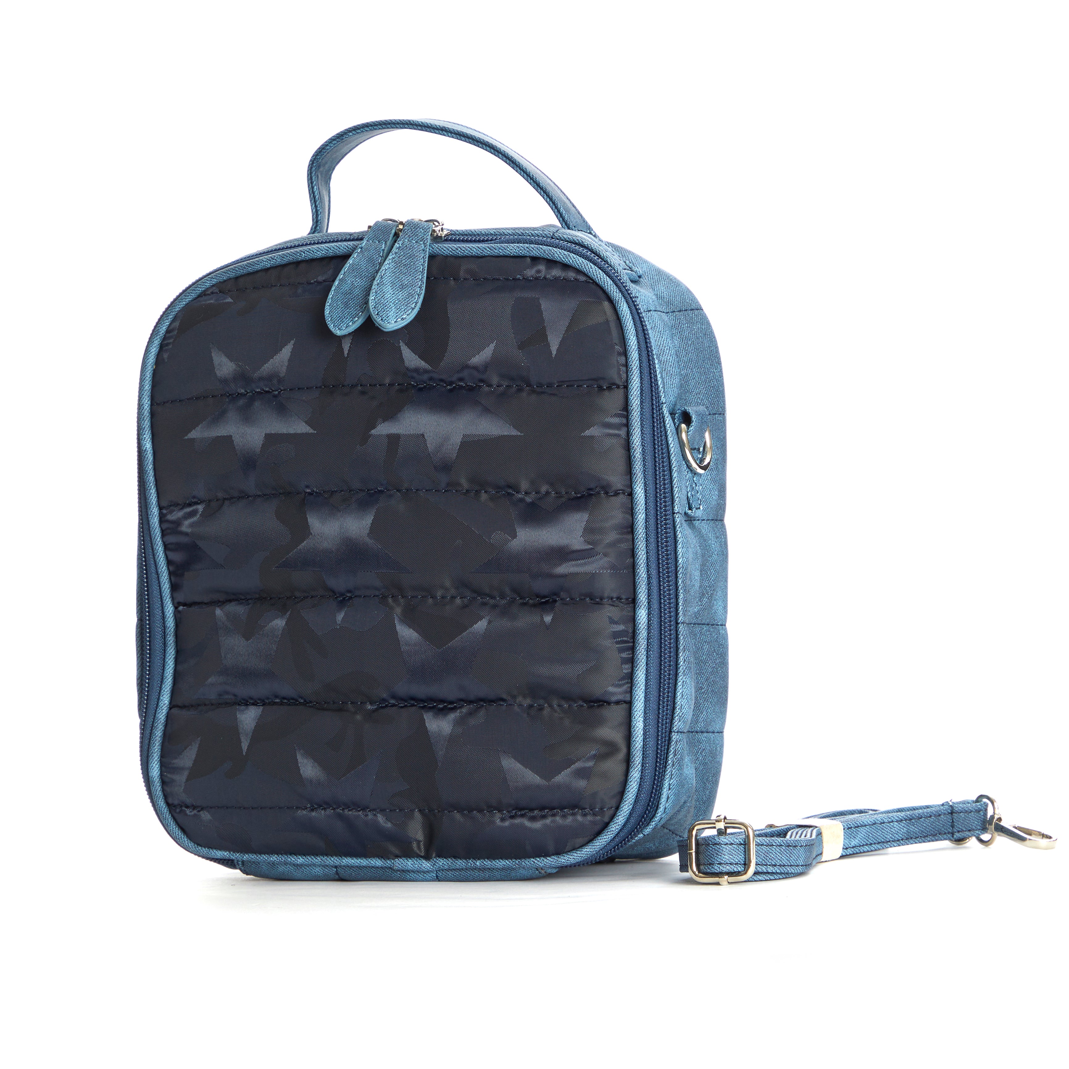 Navy Distressed Star Lunch Bag - Denny's