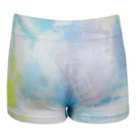 Lime, Blue, & Lavender Tie Dye Boy Short - Denny's