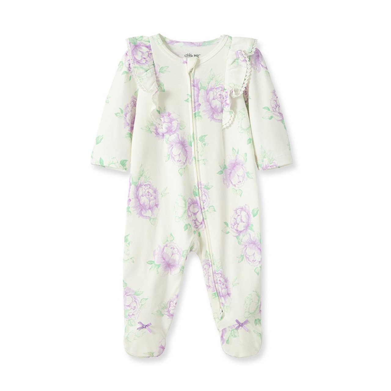 2pc Blooms Footie - Denny's