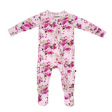 Evie Floral Footie - Denny's