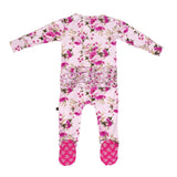 Evie Floral Footie - Denny's
