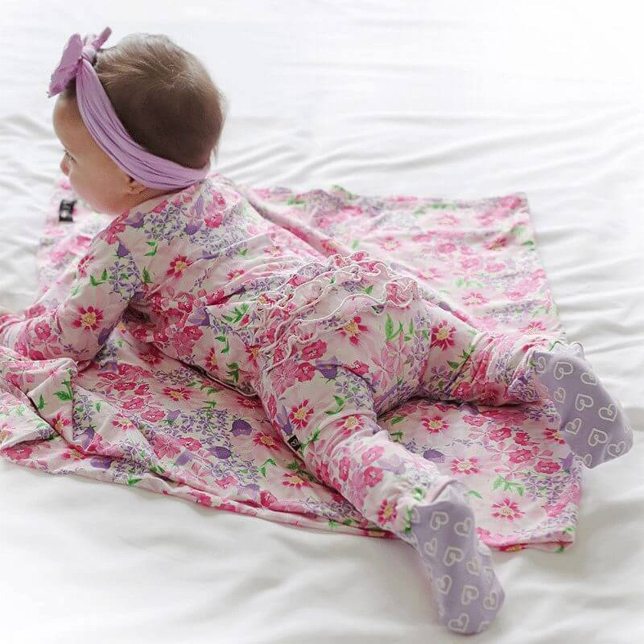 Alma Floral Footie - Denny's
