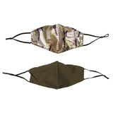 2pc Adult Mask Camo & Sequins - Denny's