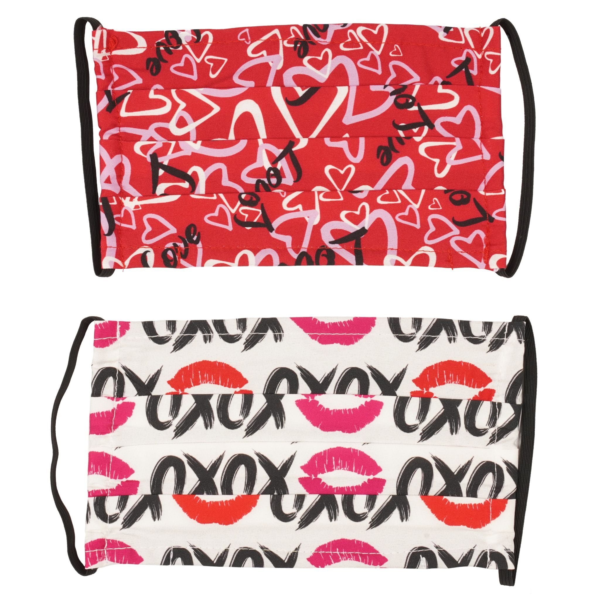 2pc Valentines Love Adult Mask Set - Denny's