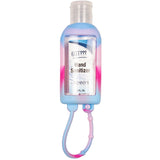 2 oz Got Refillable Hand Sanitizer in Tie Dye Holder - Hooks onto Bags - Denny's
