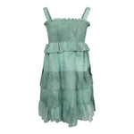 Tie Dye Smock Ruffle Dress - Denny's