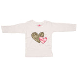 Leopard and Camo Heart Tee - Denny's
