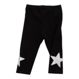 Leg w Silver Glitter Stud - Denny's