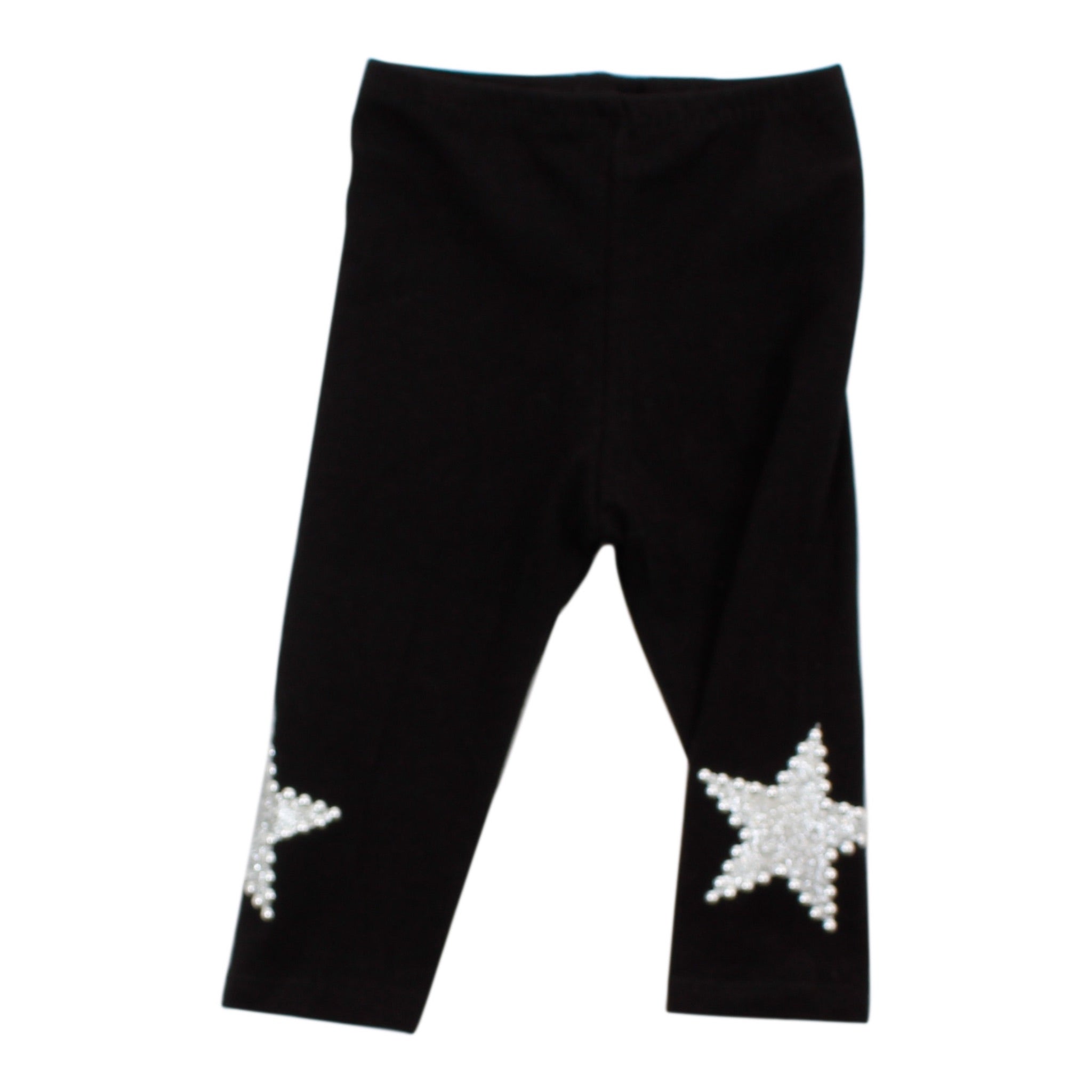 Leg w Silver Glitter Stud - Denny's