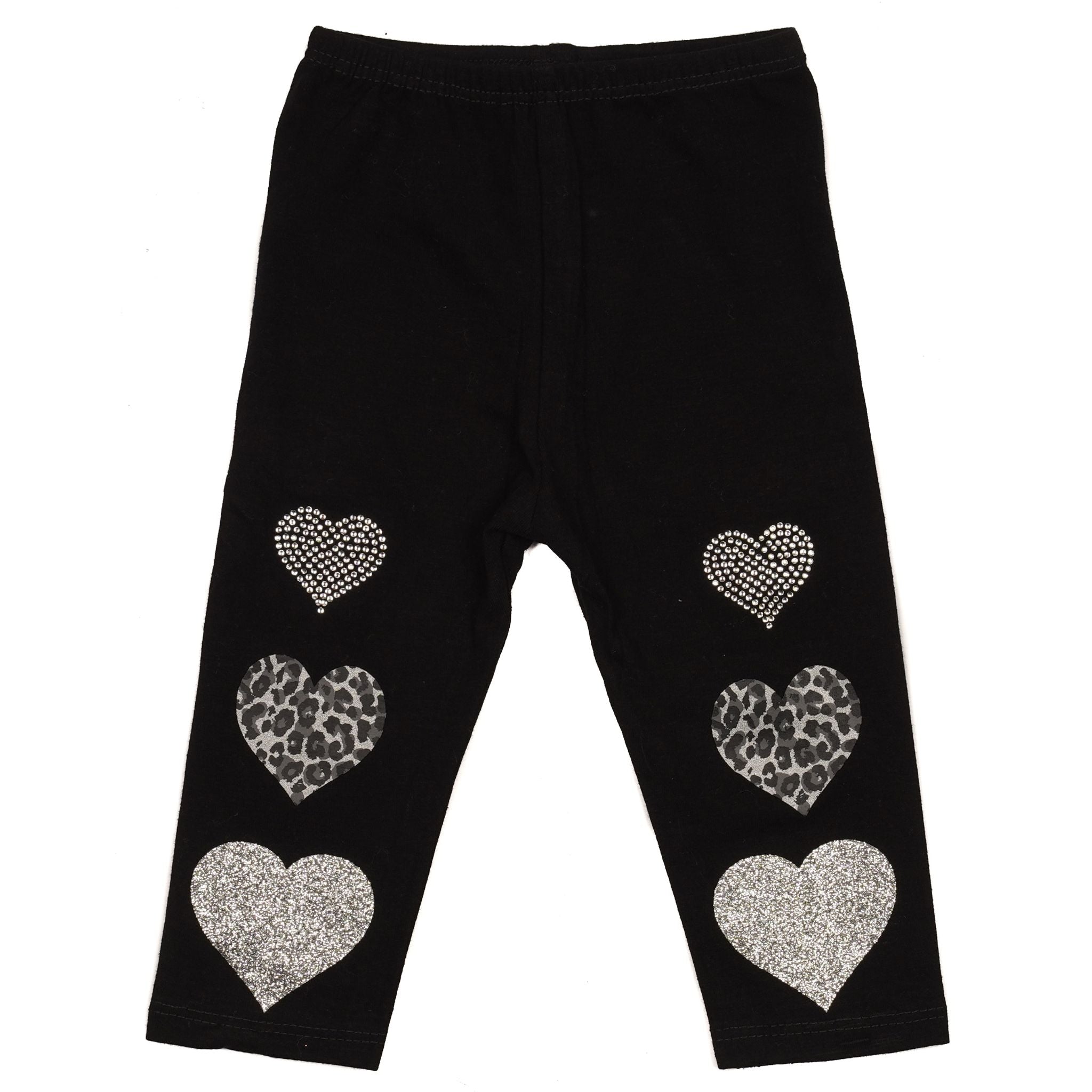 Glitter Hearts Legging - Denny's