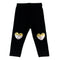 Legging WIth Silver and Gold Heart - Denny's