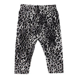 Soft Grey Leopard Legging - Denny's