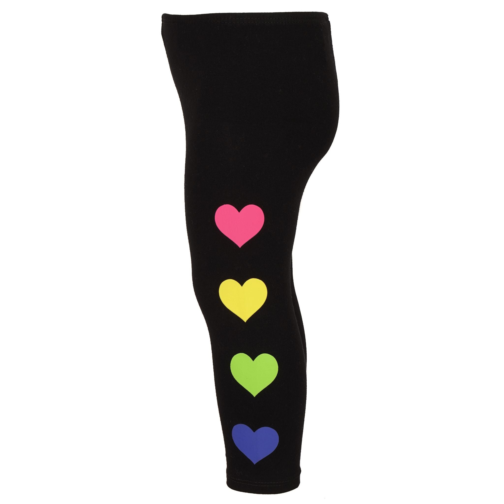 Multi Color Heart Legging - Denny's