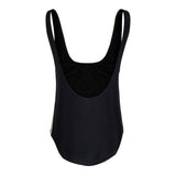 1pc Athletic Stripe Side Bathing Suit - Denny's