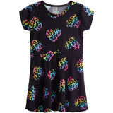 Leopard Heart Dress - Denny's