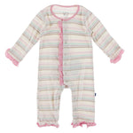 Cupcake Stripe Dahlia Romper - Denny's