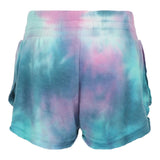 Lilac Gardens Tie Dye Terry Short - Denny's