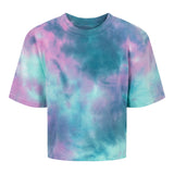 Lilac Garden Tie Dye Crop Tee - Denny's