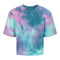 Lilac Garden Tie Dye Crop Tee - Denny's