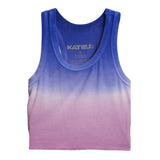 Livi Dip Dye Orchid To Peri Tank - Denny's