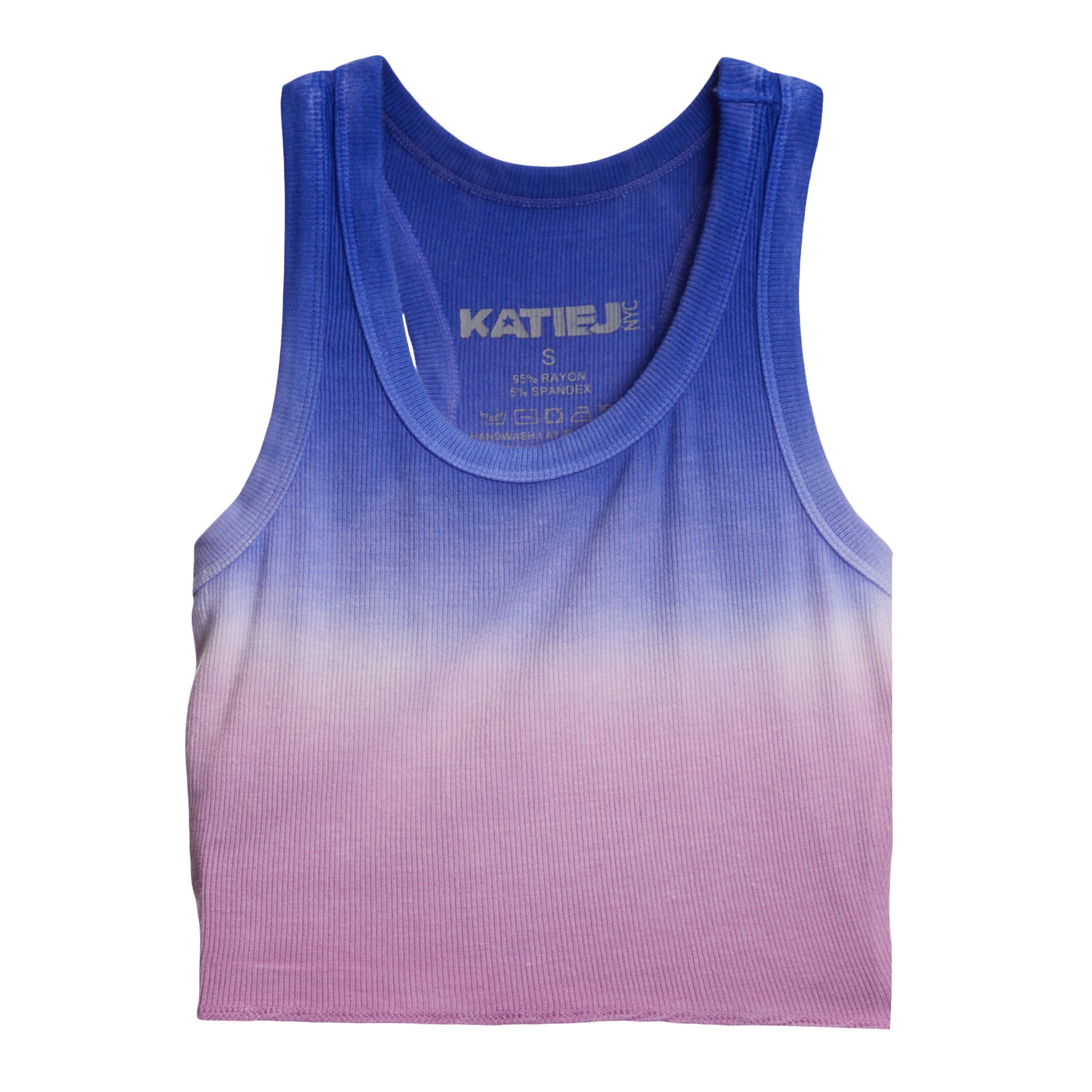 Livi Dip Dye Orchid To Peri Tank - Denny's