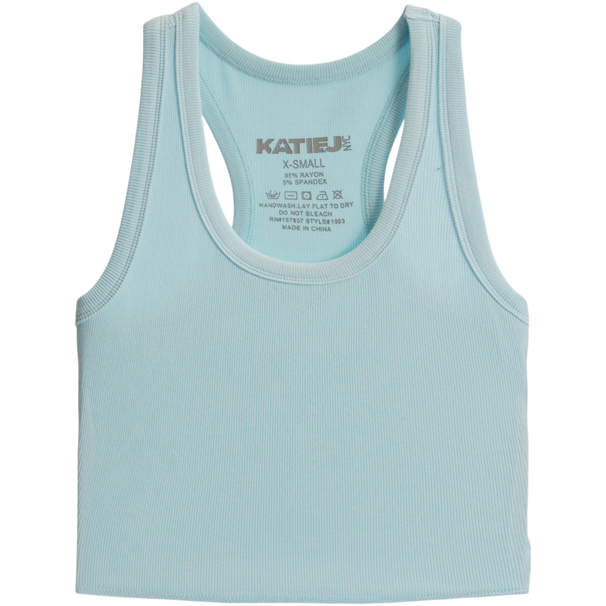 Livi Ribbed Crop Tank - Denny's