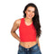 Livi Ribbed Crop Tank - Denny's