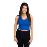 Livi Ribbed Crop Tank - Denny's
