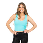 Livi Ribbed Crop Tank - Denny's