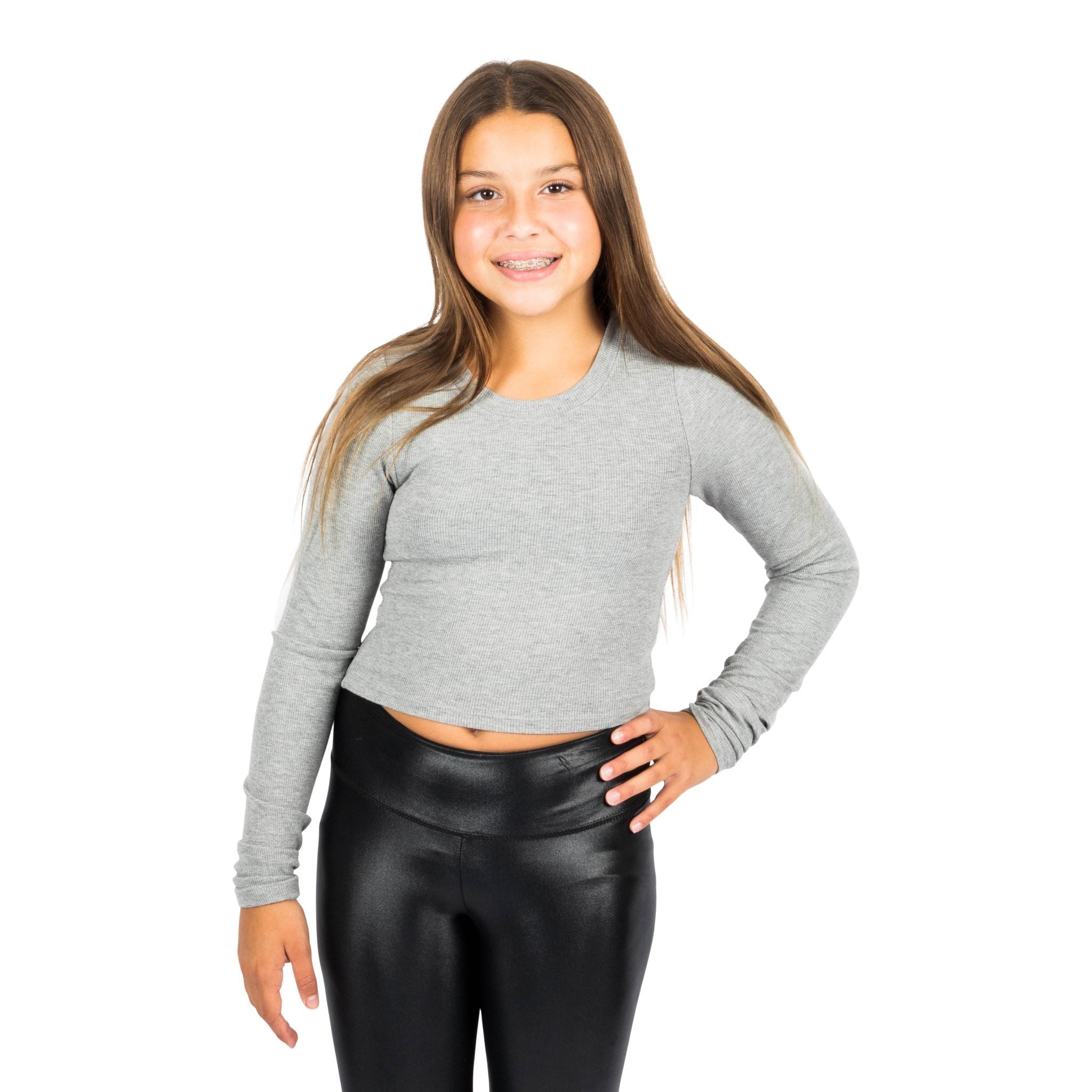 Livi Ribbed Cropped Top - Denny's