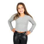 Livi Ribbed Cropped Top - Denny's