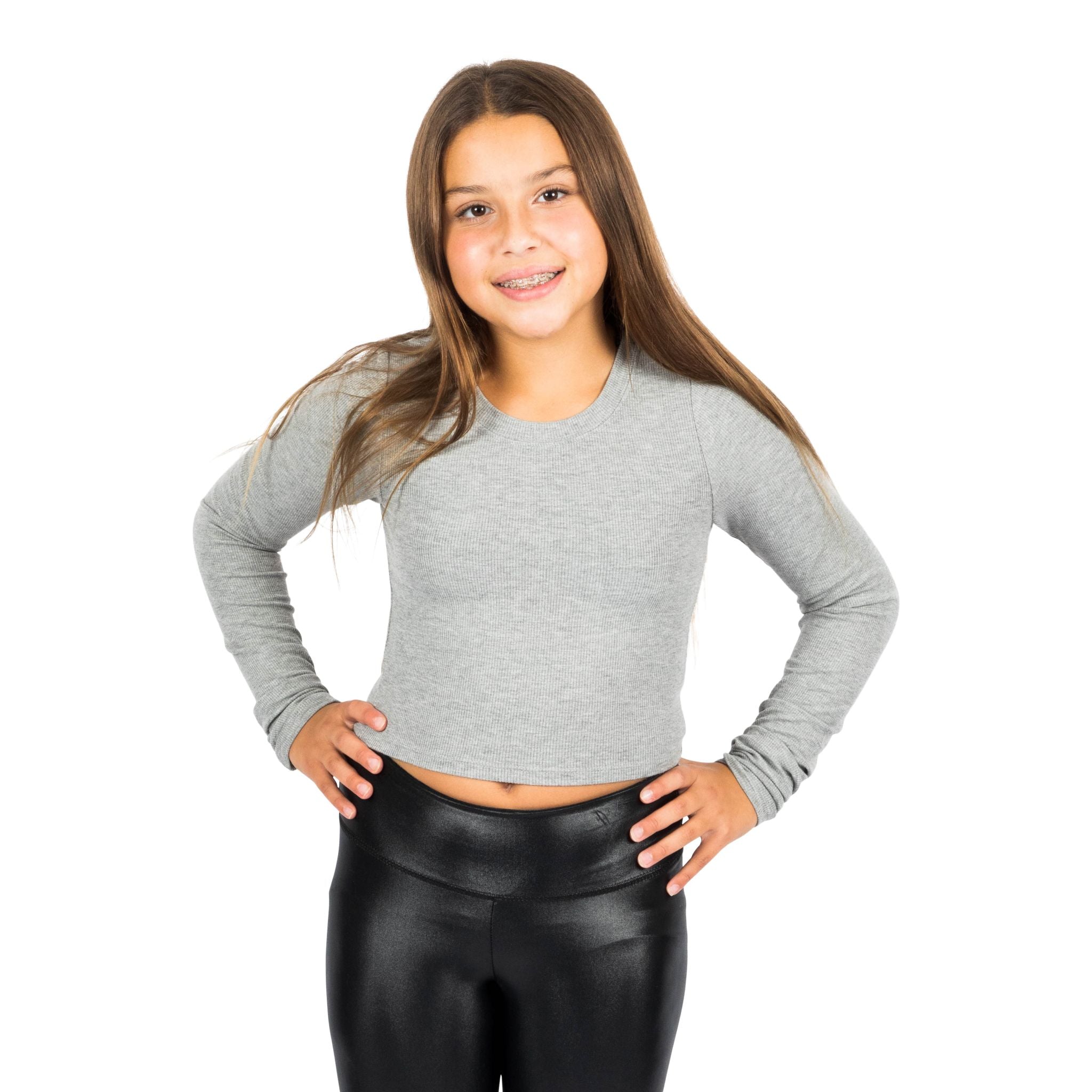 Livi Ribbed Cropped Top - Denny's
