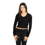 Livi Ribbed Cropped Top - Denny's